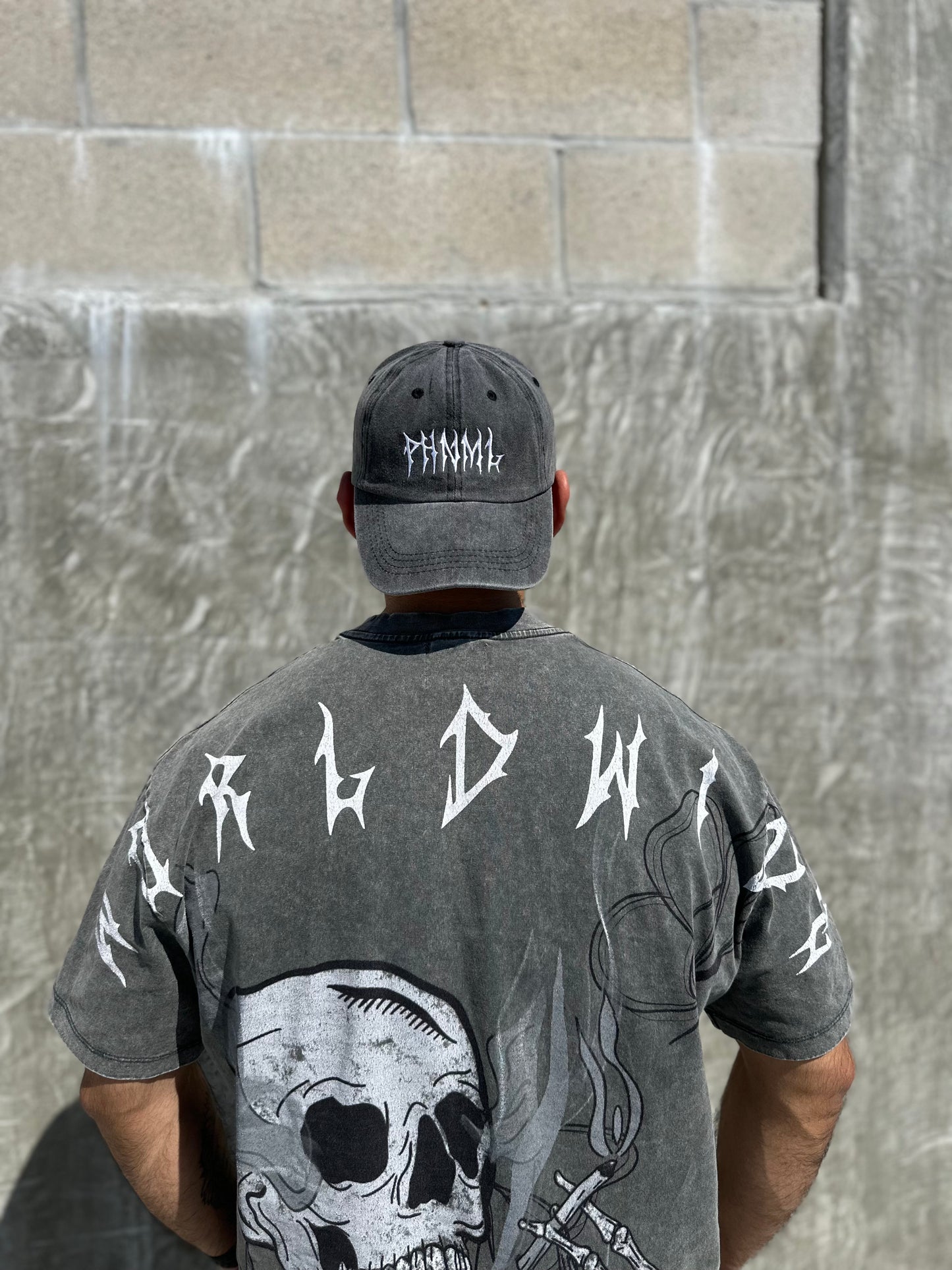 PHNML Vintage Washed Embroidered Hat