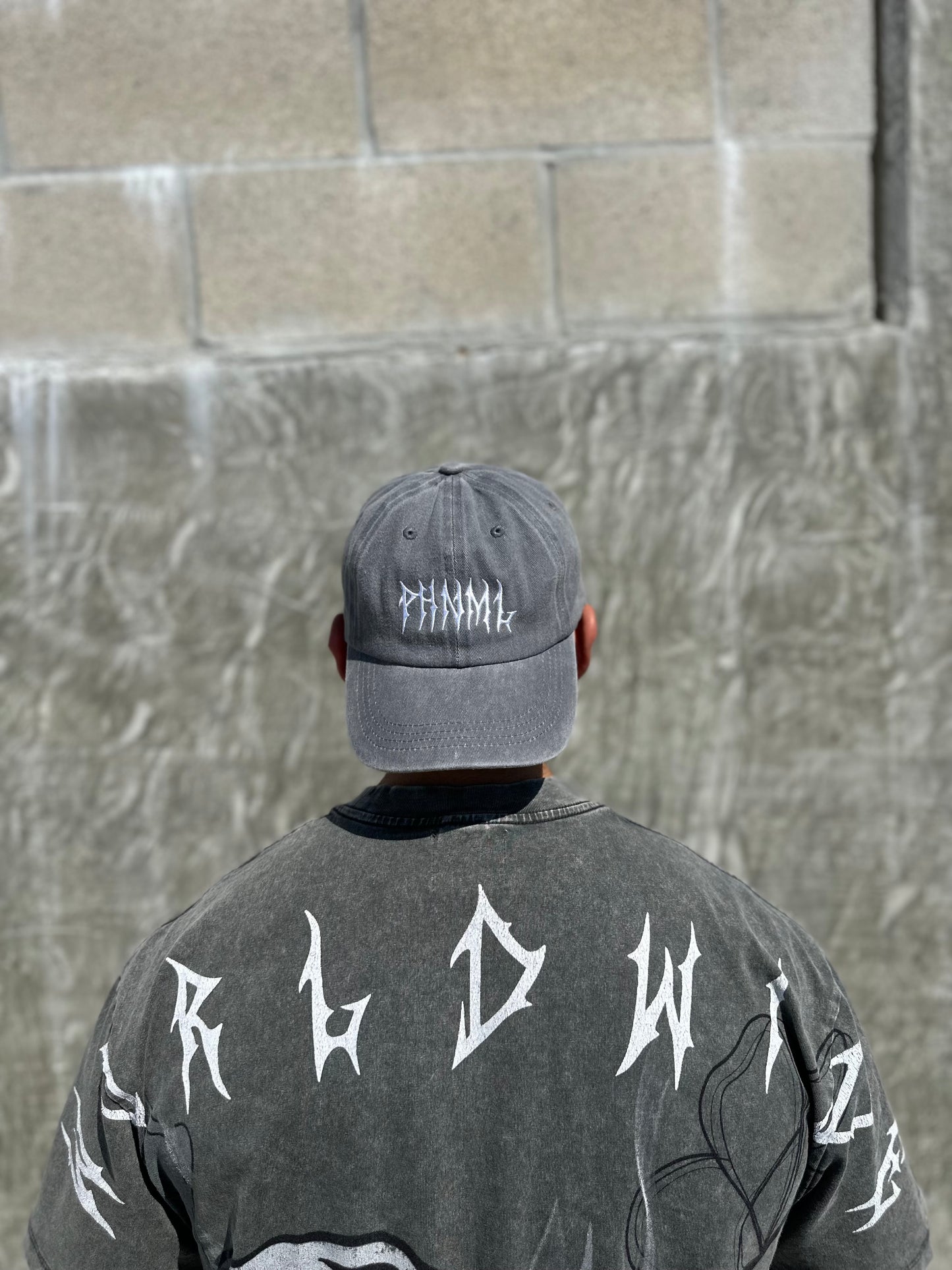 PHNML Vintage Washed Embroidered Hat
